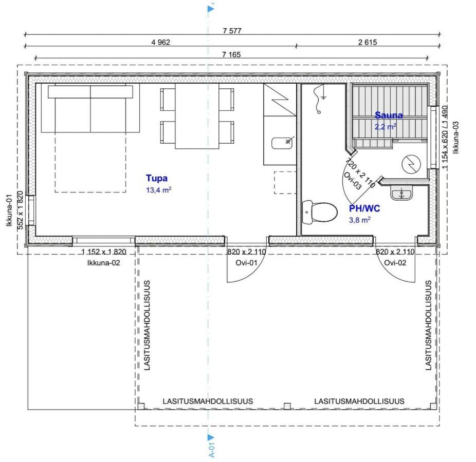 Golf Villa B Siikajoki المظهر الخارجي الصورة